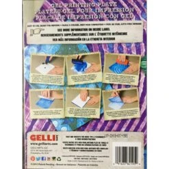 Gelli Arts 5 X 7 Reusable Gel Printing Plate 9 Gelli Arts 5 X 7 Reusable Gel Printing Plate -Simon Says Stamp 5x7backlabel