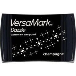 Tsukineko Versamark CHAMPAGNE DAZZLE Watermark Ink Stamp Pad VM-000-003