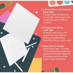 Bearly Art Cubies Starter Pack Polar Foam Adhesive Collection 62726 -Simon Says Stamp 62726 master alt3