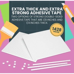 Bearly Art Cubies Starter Pack Polar Foam Adhesive Collection 62726 -Simon Says Stamp 62726 master alt5