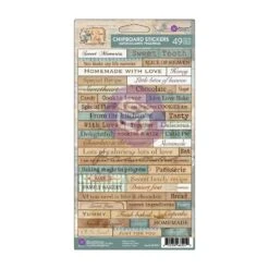 Prima Marketing The Home Baker Chipboard Stickers 672683