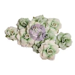 Prima Marketing Mint Chip Roses The Home Baker Flowers 672744