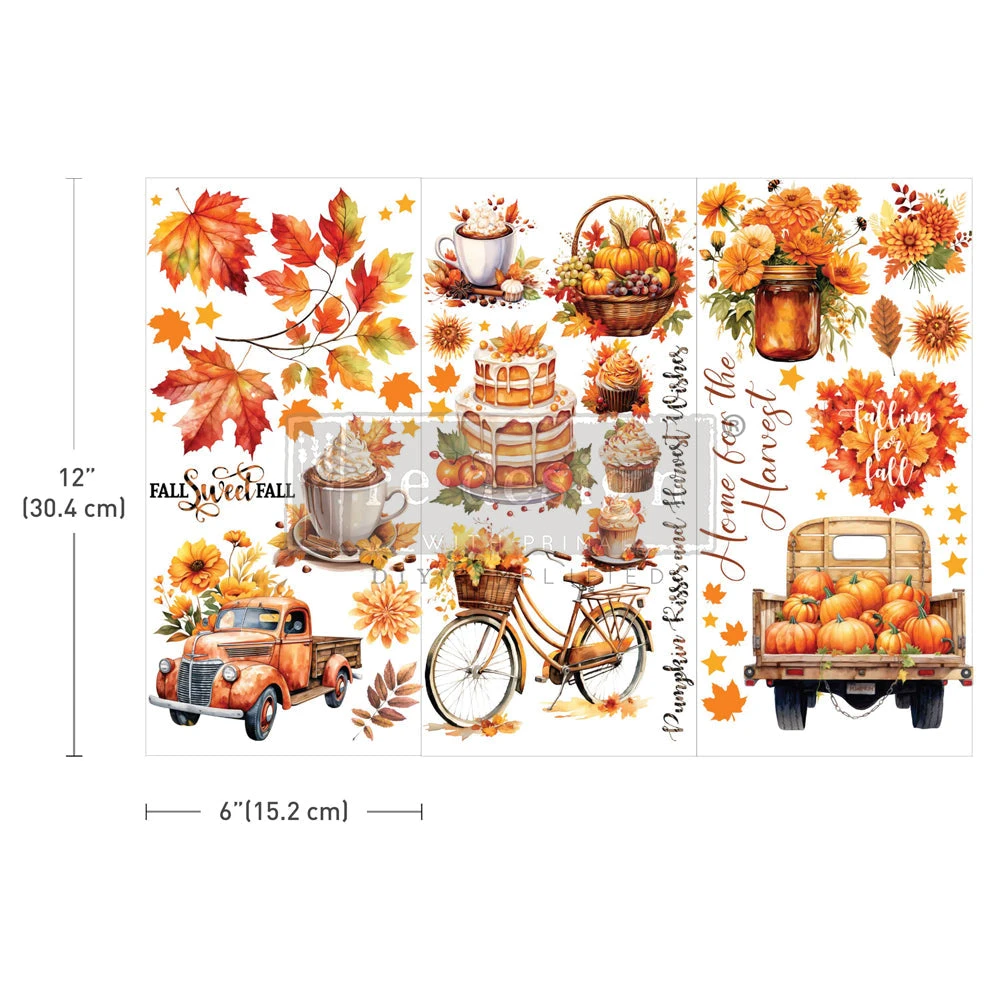 Prima Marketing Autumn Splendor ReDesign Small Transfers 673666 3 Prima Marketing Autumn Splendor ReDesign Small Transfers 673666