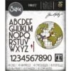 *Tim Holtz Sizzix Vault World Travel Thinlits Dies 666606 -Simon Says Stamp 666606 Vault World Travel PAC POG