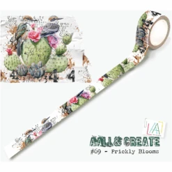 AALL & Create Prickly Blooms Washi Tape 69