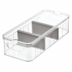 InterDesign Crisp Large Divided Bin 71373