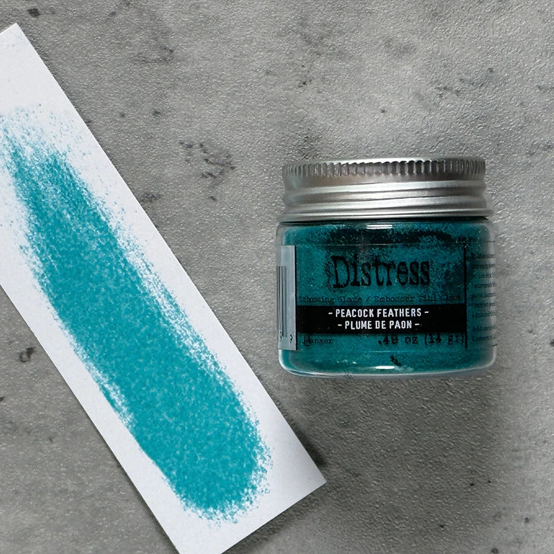 Tim Holtz Distress Embossing Glaze Peacock Feathers Ranger Tde84099 4 Tim Holtz Distress Embossing Glaze Peacock Feathers Ranger Tde84099 - Image 2