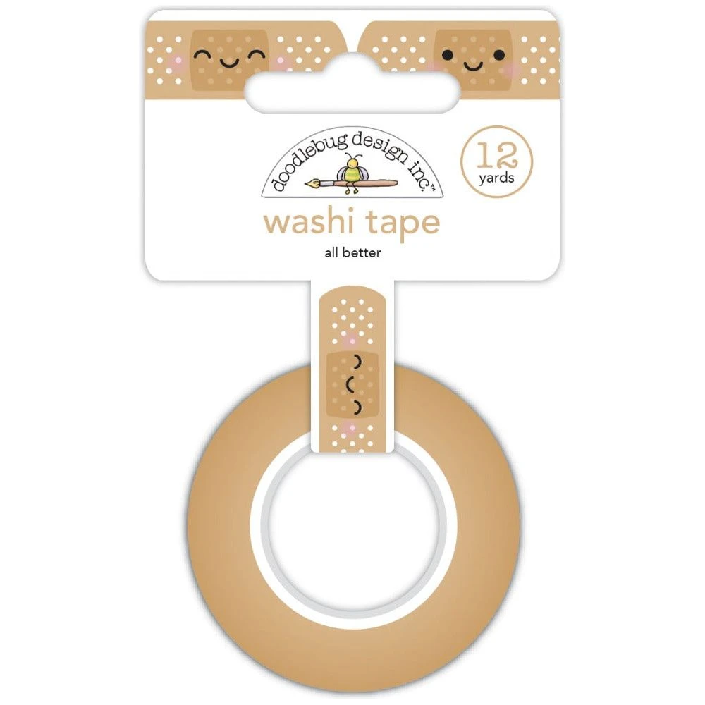 Doodlebug All Better Washi Tape 8002 3 Doodlebug All Better Washi Tape 8002
