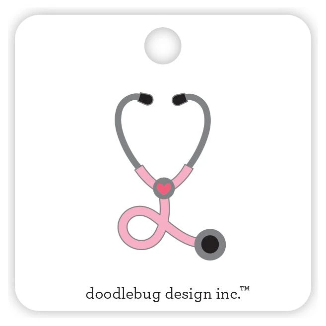 Doodlebug Healthy Heart Collectible Pin 8021* 3 Doodlebug Healthy Heart Collectible Pin 8021*