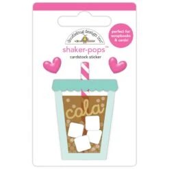 Doodlebug Soda Sweet Shaker Pops 3D Stickers 8163*