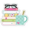 Doodlebug Bookworm Sticker Doodle 8181