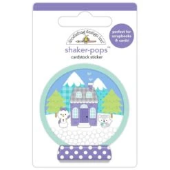 Doodlebug Winter Wonderland Shaker-Pops 3D Stickers 8351