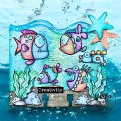 AALL & Create Aqua Adorn Dies 84 -Simon Says Stamp AALL Create Aqua Adorn Dies 84 creativity