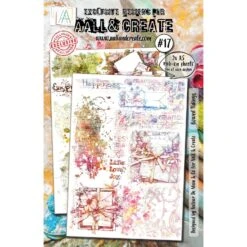 AALL & Create Bowed Tidings A5 Rub Ons Ro017