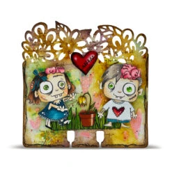 AALL & Create Brainy And Cute A7 Clear Stamps 1293 -Simon Says Stamp AALL Create Brainy and Cute A7 Clear Stamps 1293 heart