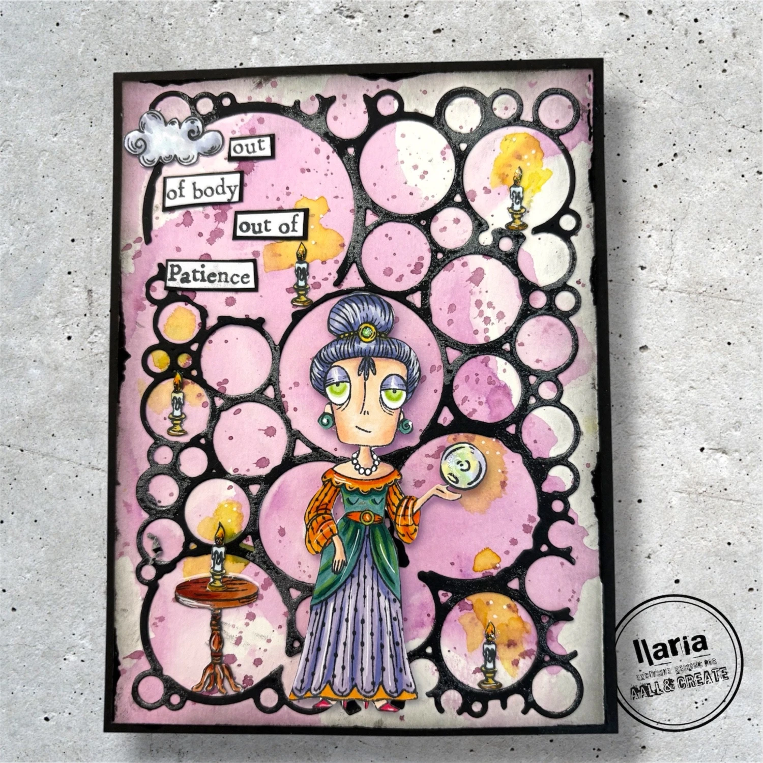 AALL & Create Channeling Dee A7 Clear Stamps 1290 4 AALL & Create Channeling Dee A7 Clear Stamps 1290 - Image 2