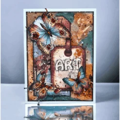 AALL & Create Coffee Numberistic A5 Rub Ons Ro012 -Simon Says Stamp AALL Create Coffee Numberistic A5 Rub Ons ro012 tag