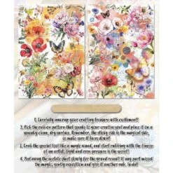 AALL & Create Dancing Poppies Rub Ons Ro-023 -Simon Says Stamp AALL Create Dancing Poppies Rub Ons ro 023 instruction