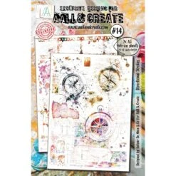 AALL & Create Directional Strokes A5 Rub Ons Ro014