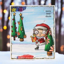 AALL & Create Elf Made A7 Clear Stamps 1311 -Simon Says Stamp AALL Create Elf Made A7 Clear Stamps 1311 merry