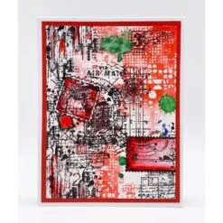 AALL & Create Emerald Azure A5 Rub Ons Ro013* -Simon Says Stamp AALL Create Emerald Azure A5 Rub Ons ro013 compass postcard