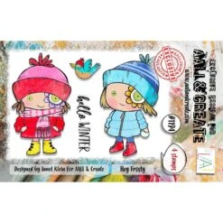 AALL & Create Hey Frosty A7 Clear Stamp Set 1194