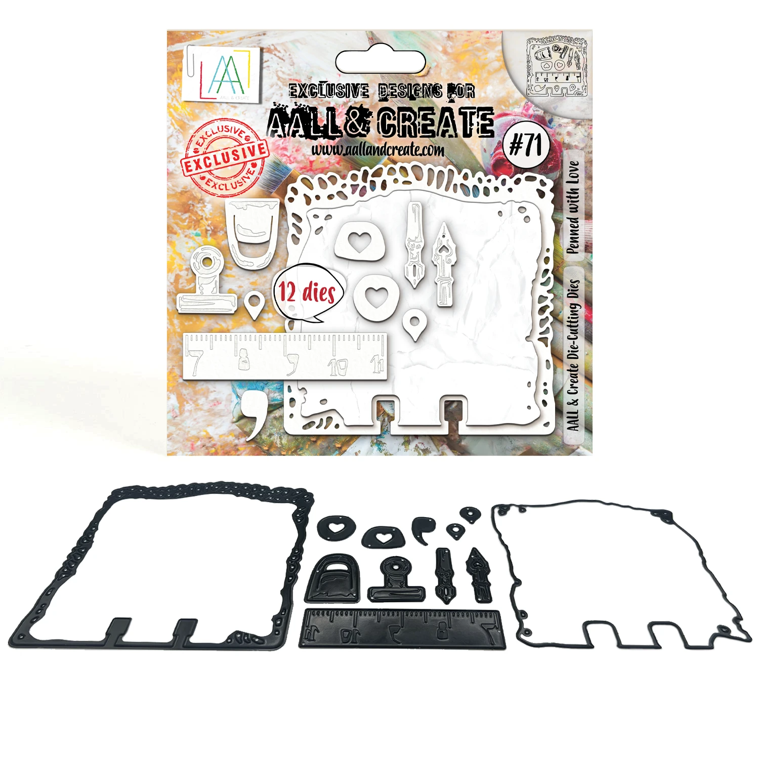 AALL & Create Penned With Love Dies 71 3 AALL & Create Penned With Love Dies 71