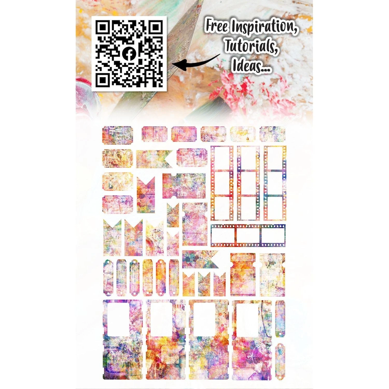 AALL & Create Rose Reverie Ephemera Die Cuts 80 4 AALL & Create Rose Reverie Ephemera Die Cuts 80 - Image 2