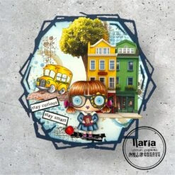 AALL & Create School Daze A7 Clear Stamps 1287 -Simon Says Stamp AALL Create School Daze A7 Clear Stamps 1287 smart