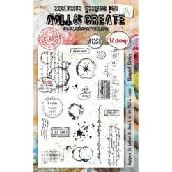 AALL & Create Stamped Stories A6 Clear Stamps 1258