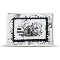 AALL & Create Stamped Stories A6 Clear Stamps 1258 -Simon Says Stamp AALL Create Stamped Stories A6 Clear Stamps 1258 enjoy