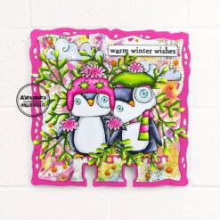AALL & Create Starbolted Sentiments Dies 70 9 AALL & Create Starbolted Sentiments Dies 70 -Simon Says Stamp AALL Create Starbolted Sentiments Dies 70 penguin