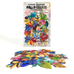 AALL & Create Vibrant Leafscape Ephemera Die-Cuts 84