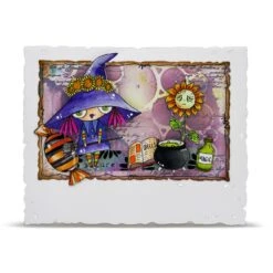 AALL & Create Wee Witch A7 Clear Stamps 1297 -Simon Says Stamp AALL Create Wee Witch A7 Clear Stamps 1297 magic