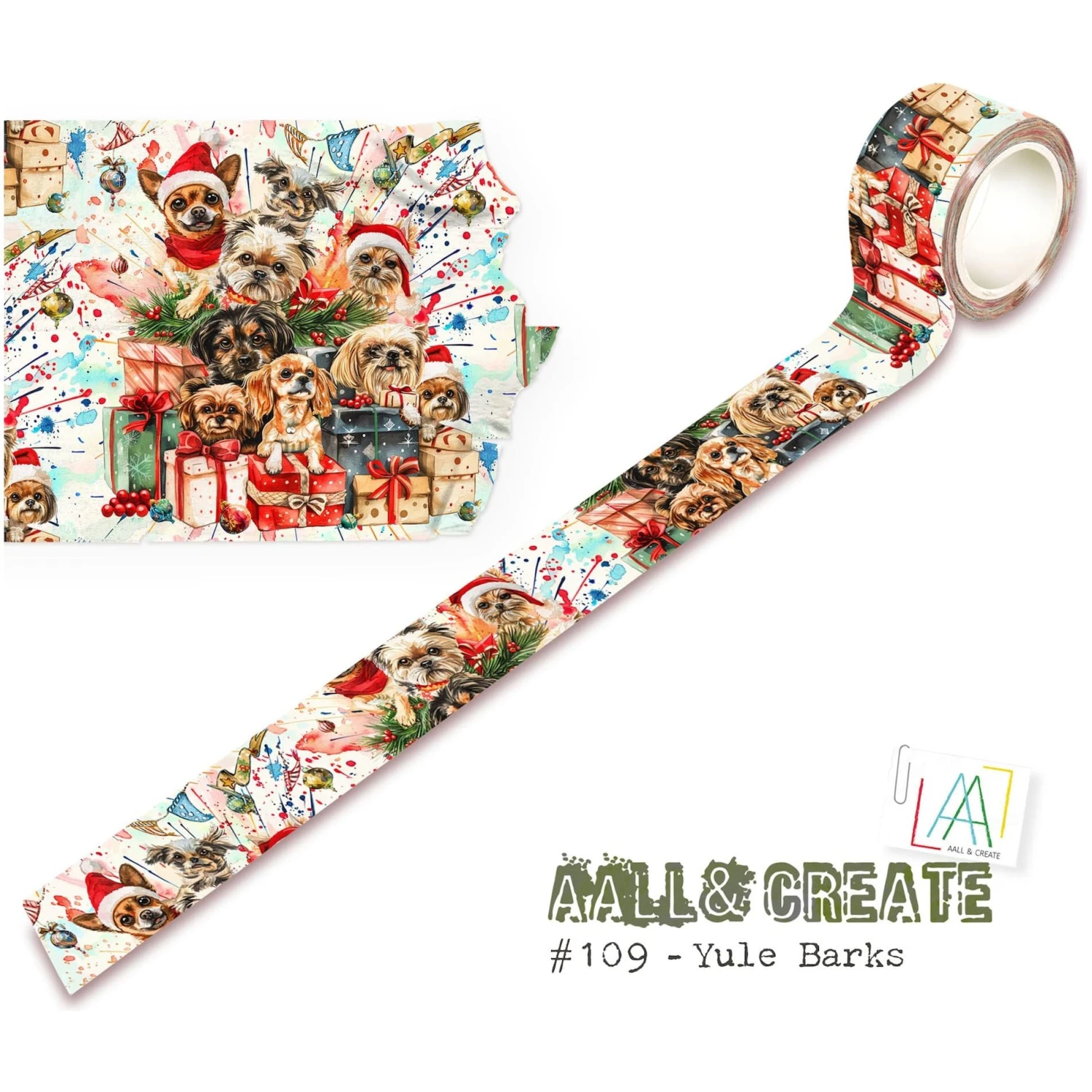 AALL & Create Yule Barks Layer It Up Washi Tape 109 3 AALL & Create Yule Barks Layer It Up Washi Tape 109