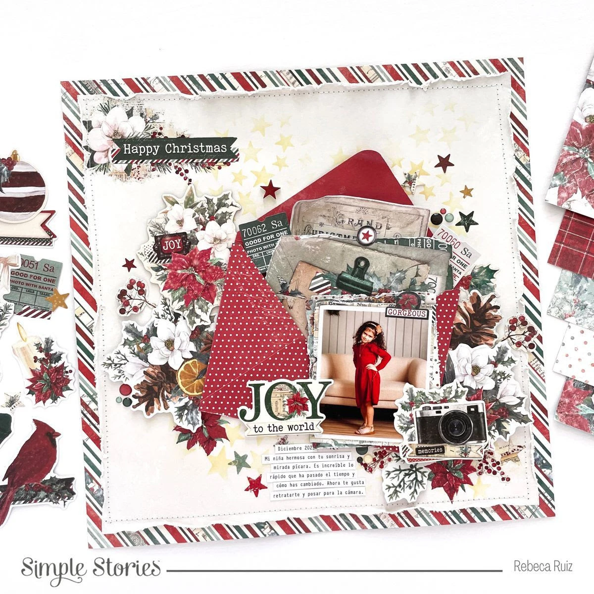 Simple Stories Vintage 'Tis The Season Layered Chipboard 20730* 7 Simple Stories Vintage 'Tis The Season Layered Chipboard 20730* - Image 5