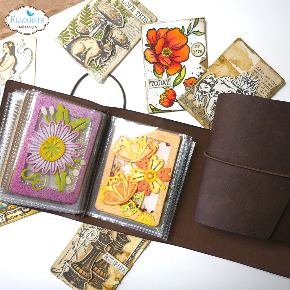 Elizabeth Craft Designs ATC Art Journal Aj04 4 Elizabeth Craft Designs ATC Art Journal Aj04 - Image 2