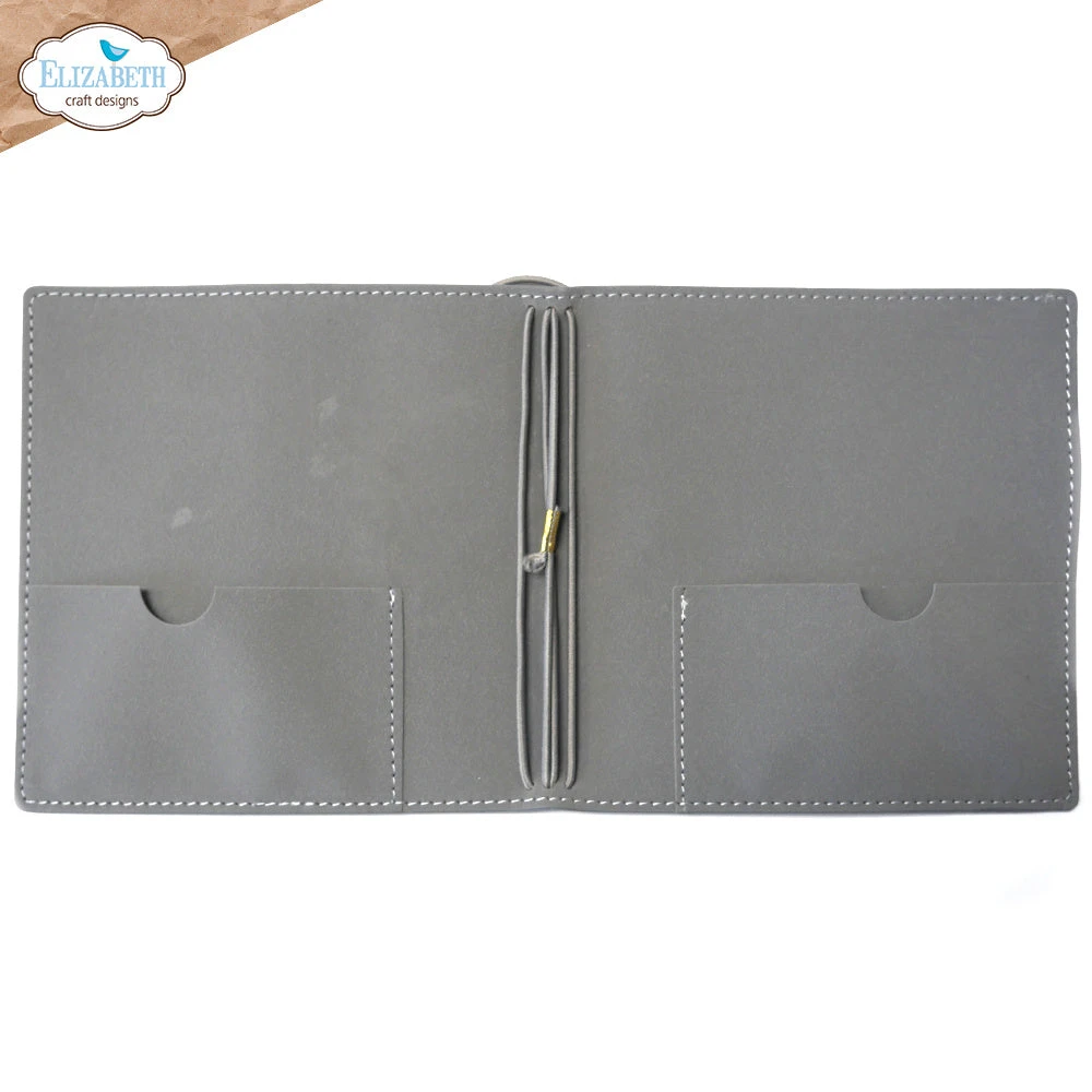 Elizabeth Craft Designs Stonewashed Grey Square XL Art Journal Aj06 4 Elizabeth Craft Designs Stonewashed Grey Square XL Art Journal Aj06 - Image 2