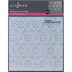 Altenew Botanical Honeycomb 3D Embossing Folder Alt10173