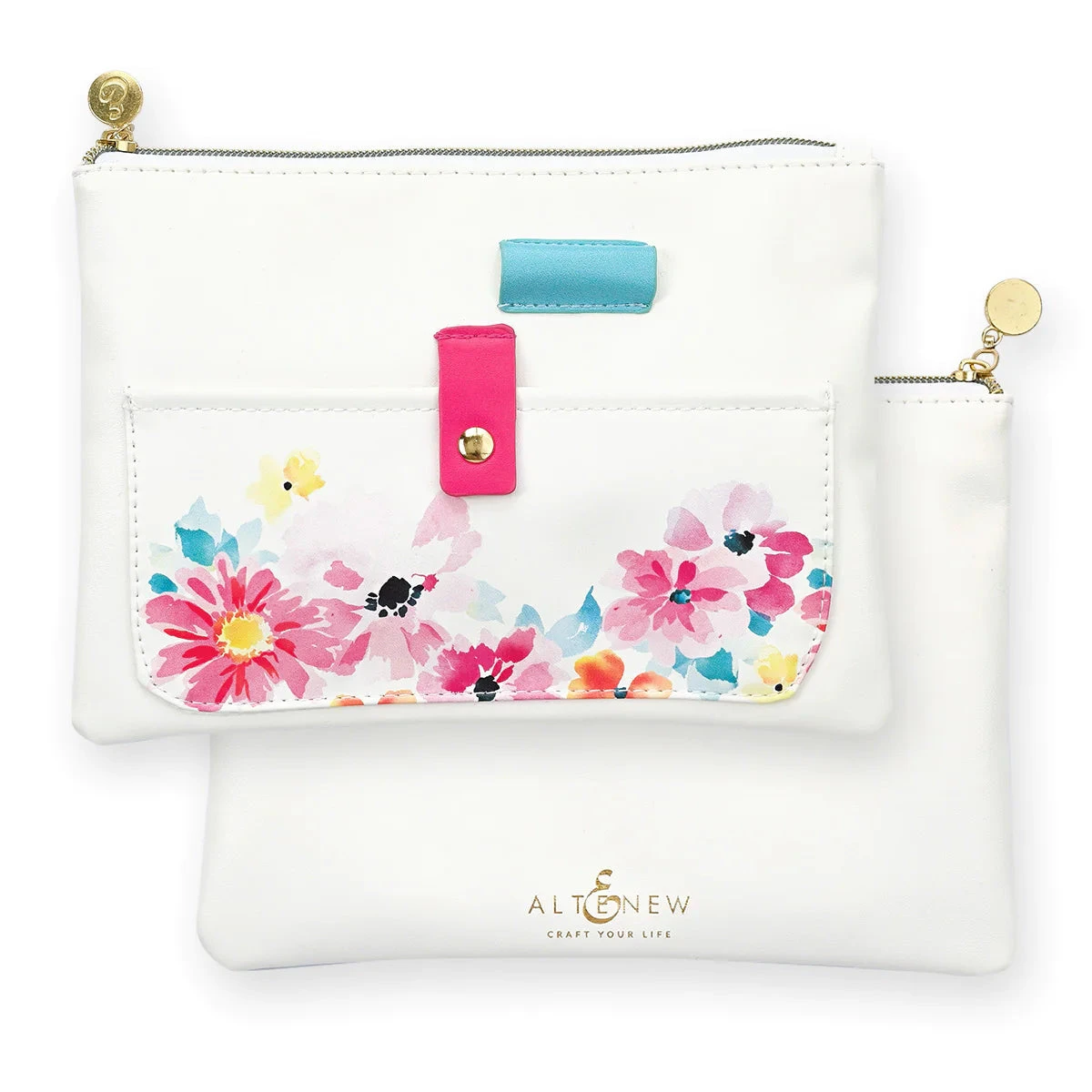 Altenew Dreaming In Watercolor Pocket Zipper Pouch 235mm X 165mm Alt8226* 3 Altenew Dreaming In Watercolor Pocket Zipper Pouch 235mm X 165mm Alt8226*