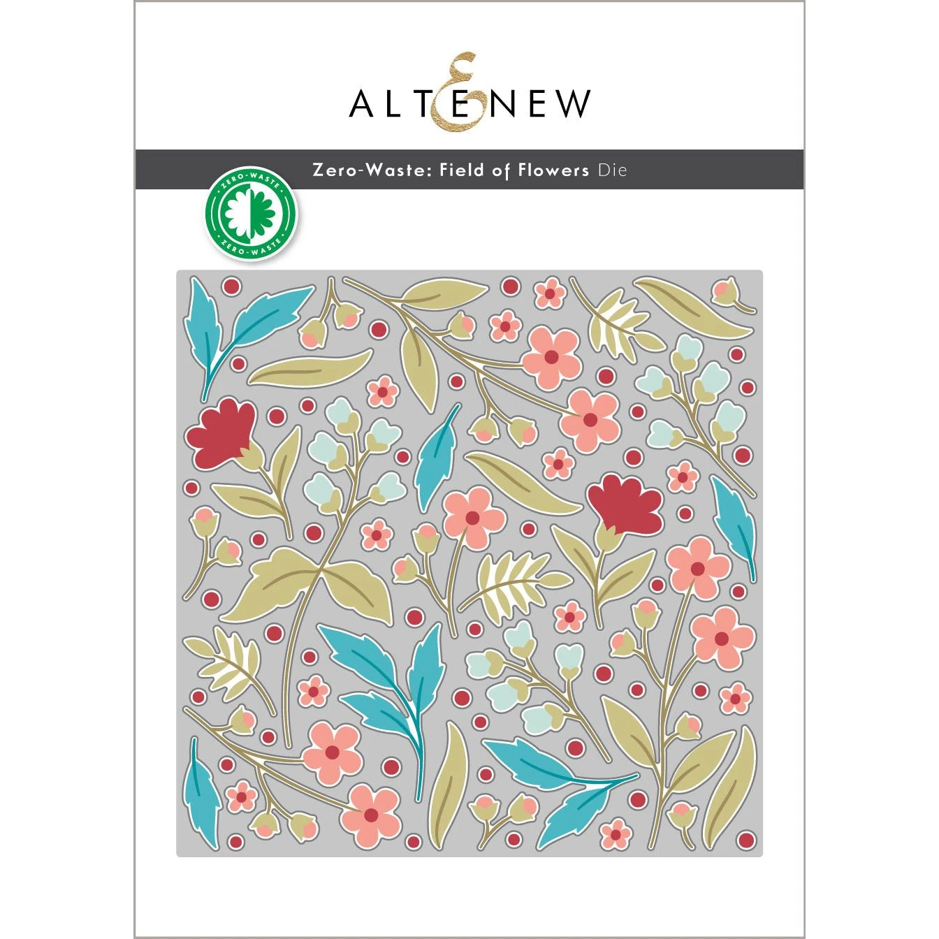 Altenew Zero-Waste Field Of Flowers Die Alt8719 3 Altenew Zero-Waste Field Of Flowers Die Alt8719