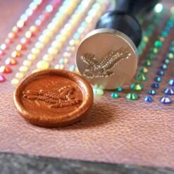 Honey Bee American Eagle Wax Stamper Hbtl-ws-aegl 7 Honey Bee American Eagle Wax Stamper Hbtl-ws-aegl -Simon Says Stamp AMERICANEAGLEWAXSTAMPER3SQUARE