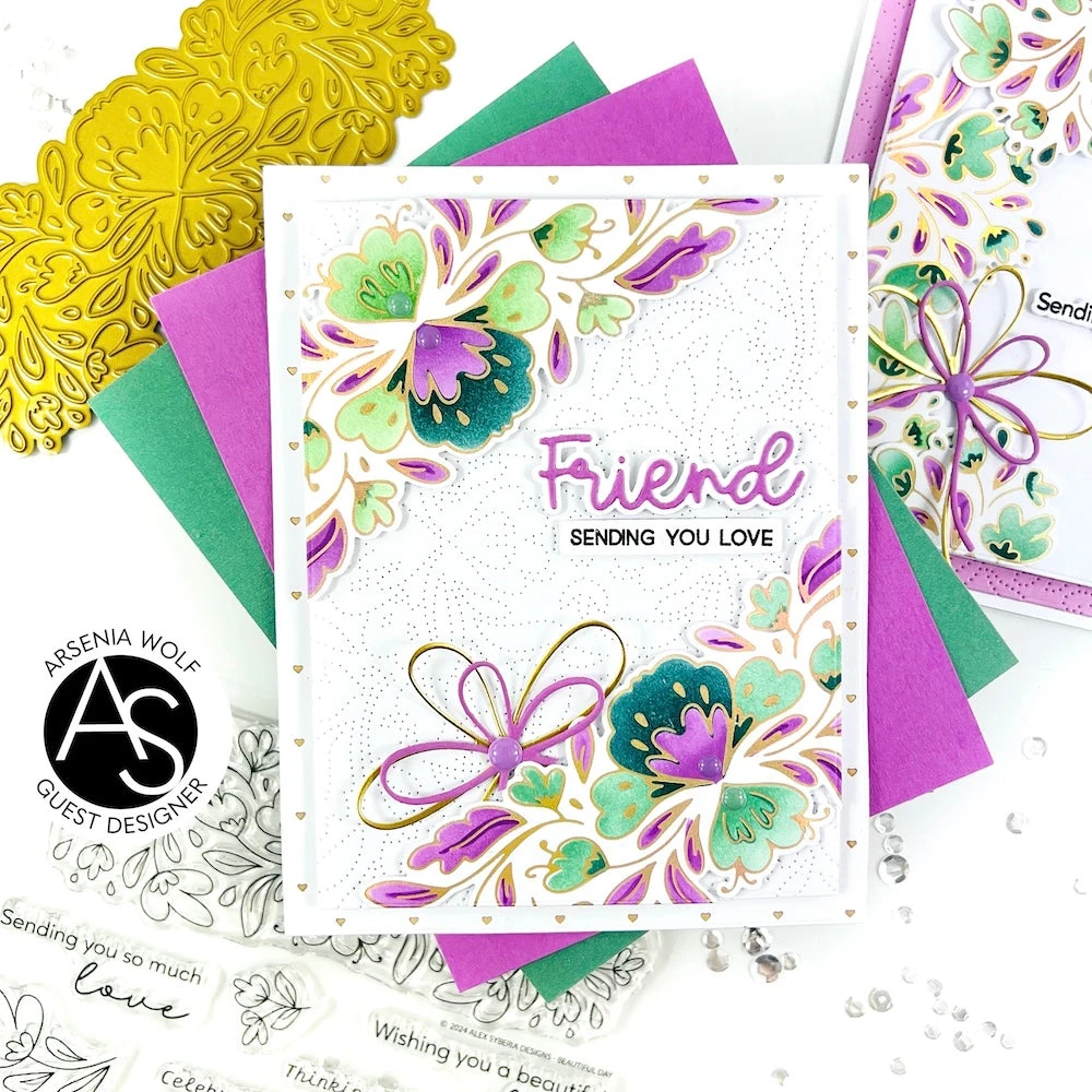 Alex Syberia Designs Friend Stamp And Die Bundle 6 Alex Syberia Designs Friend Stamp And Die Bundle - Image 4
