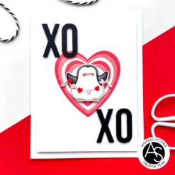 Alex Syberia Designs Endless Hearts Die Set Asd-d-186 -Simon Says Stamp Alex Syberia Designs Endless Hearts Die Set asd d 186 heart