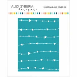 Alex Syberia Designs Heart Garland Cover Die Set Asd-d-184