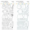 Alex Syberia Designs Penguin Love Stamp And Die Bundle -Simon Says Stamp Alex Syberia Designs Penguin Love Stamp and Die Bundle