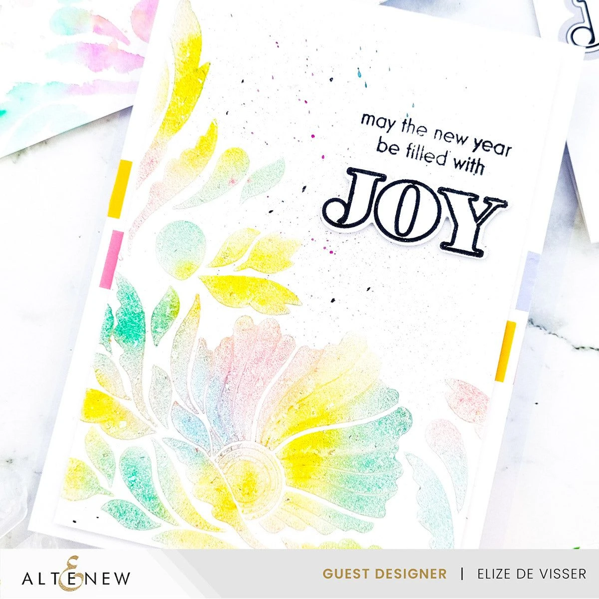 Altenew Dynamic Foliage 3D Embossing Folder Alt8213* 4 Altenew Dynamic Foliage 3D Embossing Folder Alt8213* - Image 2