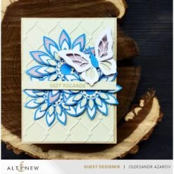 Altenew Tufted Elegance 3D Embossing Folder Alt8715 -Simon Says Stamp AltenewJeweledbotanicalsTuftedElegance1OleksandrAzarov