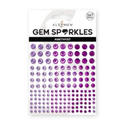 Altenew Amethyst Gem Sparkles Embellishments Alt10462