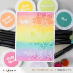 Altenew Autumn Blaze Fresh Dye Ink Pad Alt8501 9 Altenew Autumn Blaze Fresh Dye Ink Pad Alt8501 -Simon Says Stamp Altenew Autumn Blaze Fresh Dye Ink Pad alt8501 rainbow